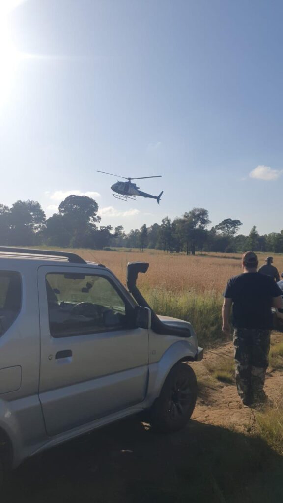 ADT Chopper also part of the search party