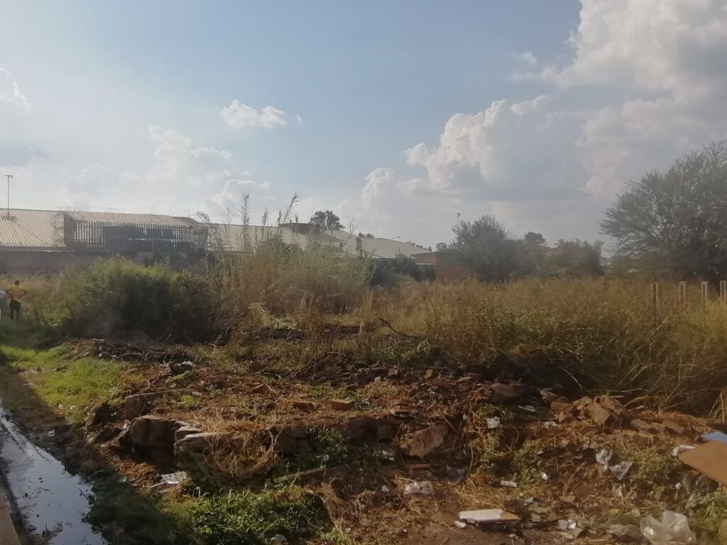 This is where the fire broke out